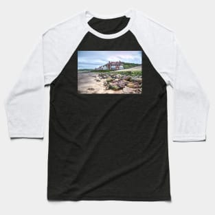 Sandsend Beach Baseball T-Shirt